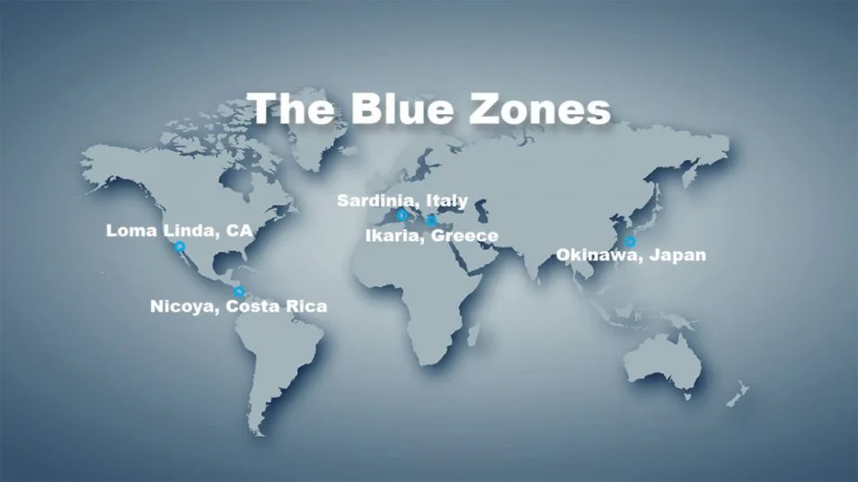 Science of Blue Zones, by Dr. Sarah Crawfor